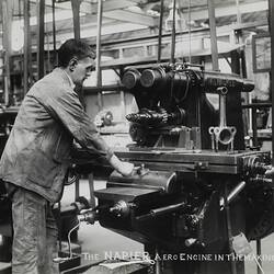 Photograph - D. Napier & Son Ltd, 'Aero Engine in the Making', England, circa 1918