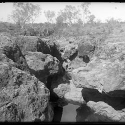 Glass plate. Tennant Creek, Central Australia, Northern Territory, Australia. /07/1901 - /09/1901