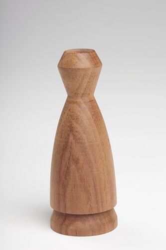 Chess Piece - Adolph Bruhn & Son, Wooden, Black Bishop, circa 1970-1990