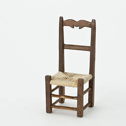Chair - Linen Room, Doll's House, 'Pendle Hall', 1940s