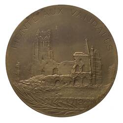 Medal - Honor to the Defenders of Arras, France, 1918