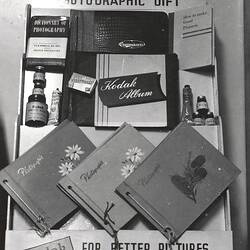 Photograph - Kodak Australasia Pty Ltd, Product Display, 'Make It A Photographic Gift', Launceston, Tasmania, circa 1950s