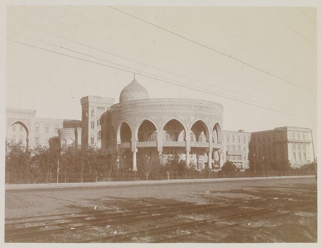 Back of Heliopolis Hotel, Egypt, Captain Edward Albert McKenna, World War I, 1914-1915