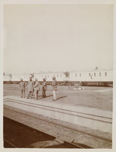 Egyptian Hospital Train', El-Zakazik, Egypt, Captain Edward Albert McKenna, World War I, 1914-1915