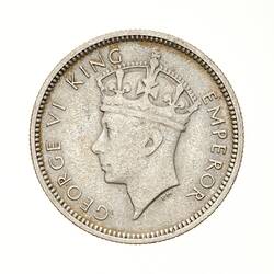 Coin - 6 Pence, Fiji, 1937