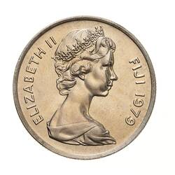 Coin - 5 Cents, Fiji, 1979