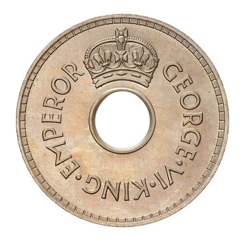 Proof Coin - 1 Penny, Fiji, 1937