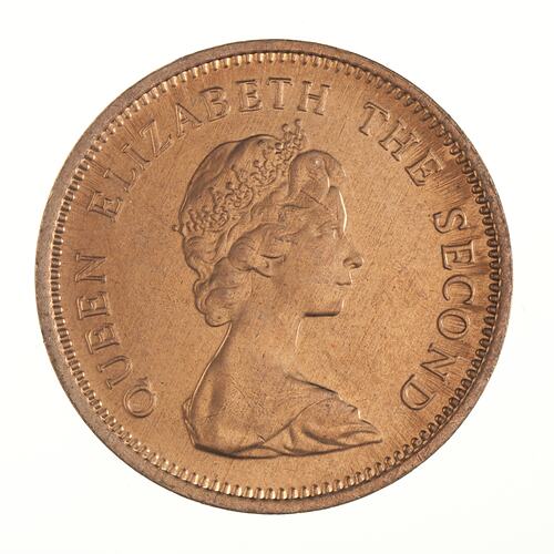 Coin - 1/2 Penny, Falkland Islands, 1980