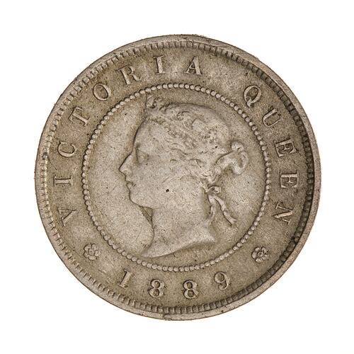 Coin - Farthing, Jamaica, 1889