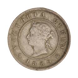 Coin - Farthing, Jamaica, 1889