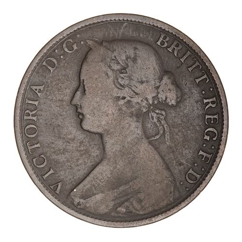 Coin - 1 Cent, Nova Scotia, Canada, 1864