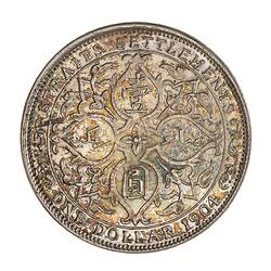 Coin -  1 Dollar, Straits Settlements, 1904