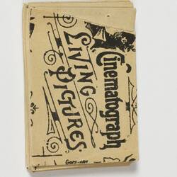 Flick Book - 'Cinematograph Living Pictures', Puppet on a String, circa 1920