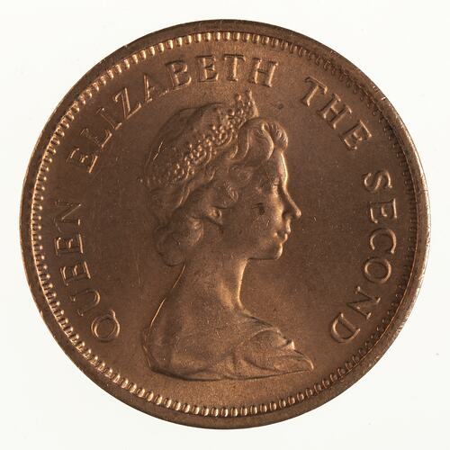 Coin - 1/2 New Penny, Jersey, Channel Islands, 1971