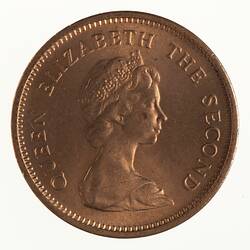 Coin - 1/2 New Penny, Jersey, Channel Islands, 1971