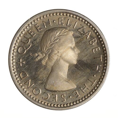 Proof Coin - 3 Pence, New Zealand, 1953