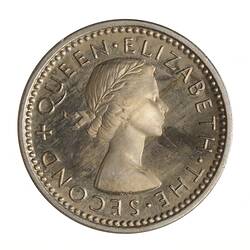 Proof Coin - 3 Pence, New Zealand, 1953