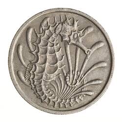 Coin - 10 Cents, Singapore, 1974