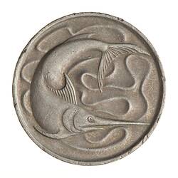 Coin - 20 Cents, Singapore, 1973