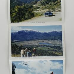 Postcard - Mt Beauty and the Kiewa Scheme, Guenter Schneider, 1950s