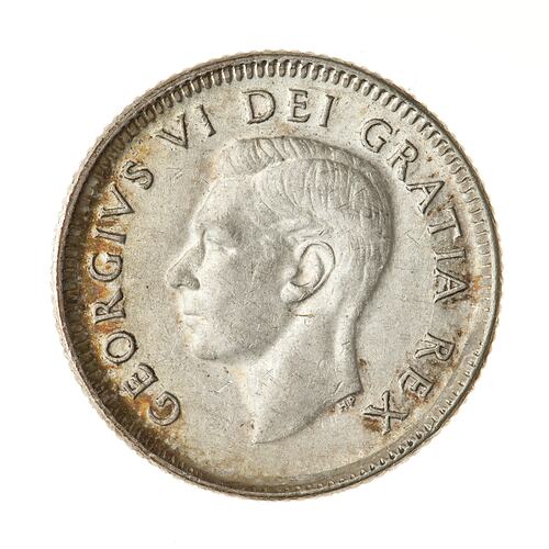 Coin - 10 Cents, Canada, 1949