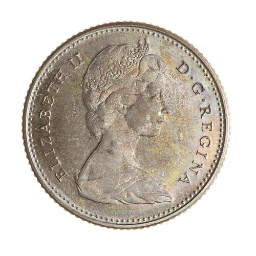Coin - 10 Cents, Canada, 1968