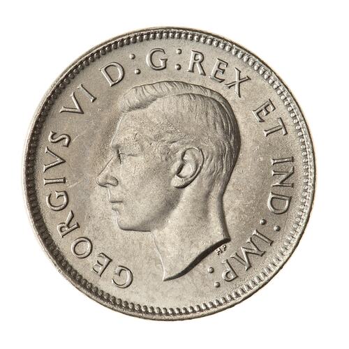 Coin - 5 Cents, Canada, 1937