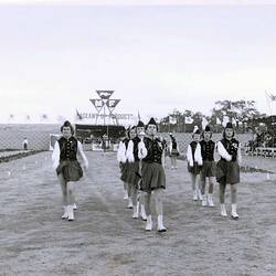Photograph - Massey Ferguson, Sunshine Marching Girls, Melton, Victoria, 1960