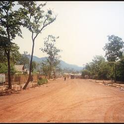 Digital Image - Road at Site 2 Refugee Camp, Thailand, May 1987