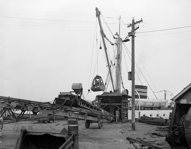 Shipping Docks, Melbourne, Victoria, 1955-1956