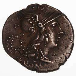 Coin - Denarius, C. Servilius, Ancient Roman Republic, 136 BC