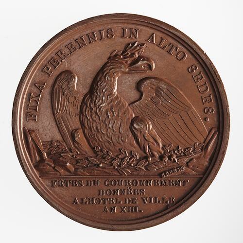 Medal - Fete Du Couronnement, Napoleon Bonaparte (Emperor Napoleon I), France, 1804