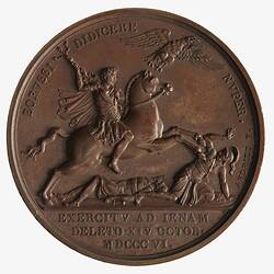 Medal - Battle of Jena, Napoleon Bonaparte (Emperor Napoleon I), France, 1806