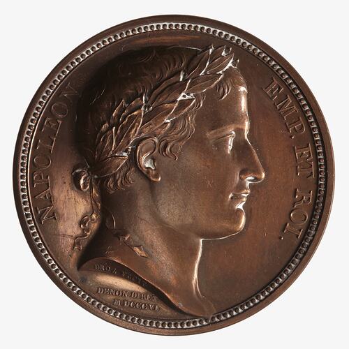 Medal - Battle of Wurtchen, Napoleon Bonaparte (Emperor Napoleon I), France, 1813