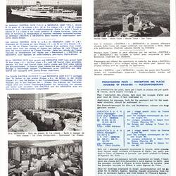 Book - MS Messapia & MS Enotria, Adriatica Venezia, 1964