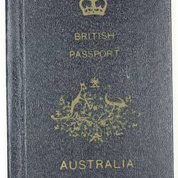 Australian Passport - 1961 Esma Banner
