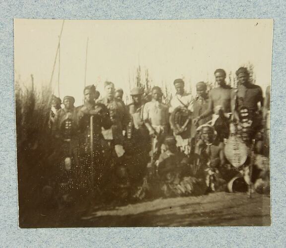Photograph - Group Portrait, South Africa, circa 1902