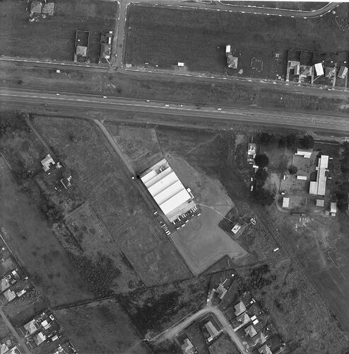 Negative - Aerial View of Clayton, Victoria, 1959