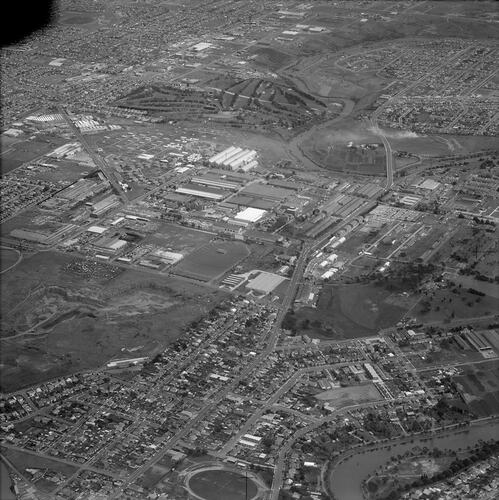 Negative - Aerial View of Maidstone & Maribyrnong, Victoria, 1970-1974