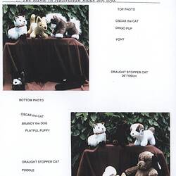 Advertising Flyer - Jakas Soft Toys, Domestic Pet Animals, Melbourne, circa 1998