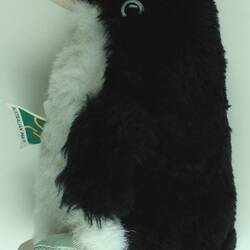 Toy Penguin - Jakas Soft Toys, Black & White, Melbourne, circa 1998
