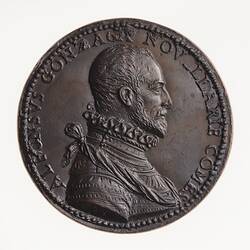 Electrotype Medal Replica - Alfonso Gonzaga, 1575