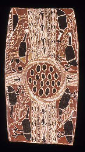 Painting, bark, Australia, Eastern Arnhem Land