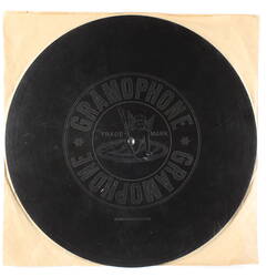 Disc Recording - Gramophone Monarch, Single-Sided, 'Marsch u.Harlequin u. Columbina a. D. Ballet Dio Maskerade', 1905-1909