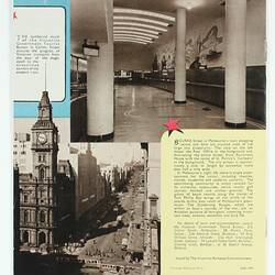 Booklet - 'Melbourne, A City of Unrivalled Loveliness', 1956
