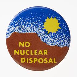 Badge - No Nuclear Disposal