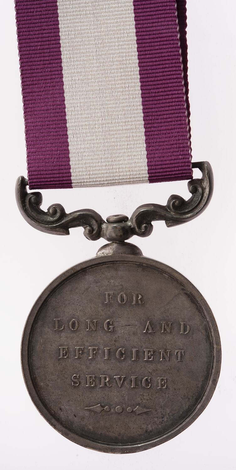 Medal - Victorian Volunteer Forces Long & Efficient Service Medal ...