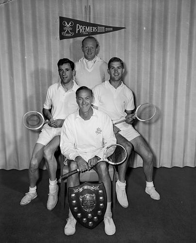 Squash Team, Chadstone, Victoria, Dec 1958