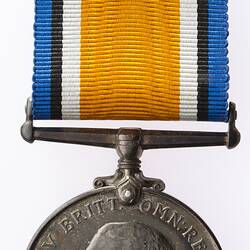 Medal - British War Medal, Great Britain, Private Alfred Sanderson Skilbeck, 1914-1920