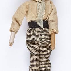 Doll - Boy, Nursery, Dolls' House, 'Pendle Hall', 1940s